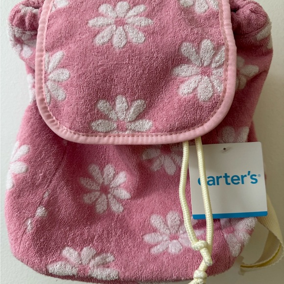 Carter's Other - Carter's Pink and White Daisy Kids Bag